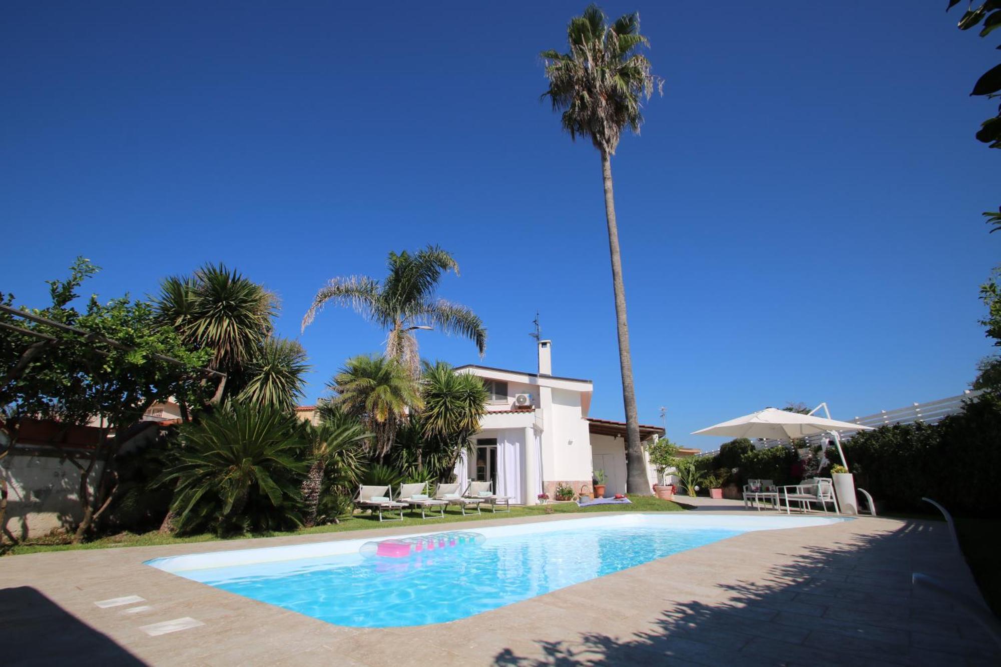Edri Beach House - Villa Con Piscina Pontecagnano Dış mekan fotoğraf