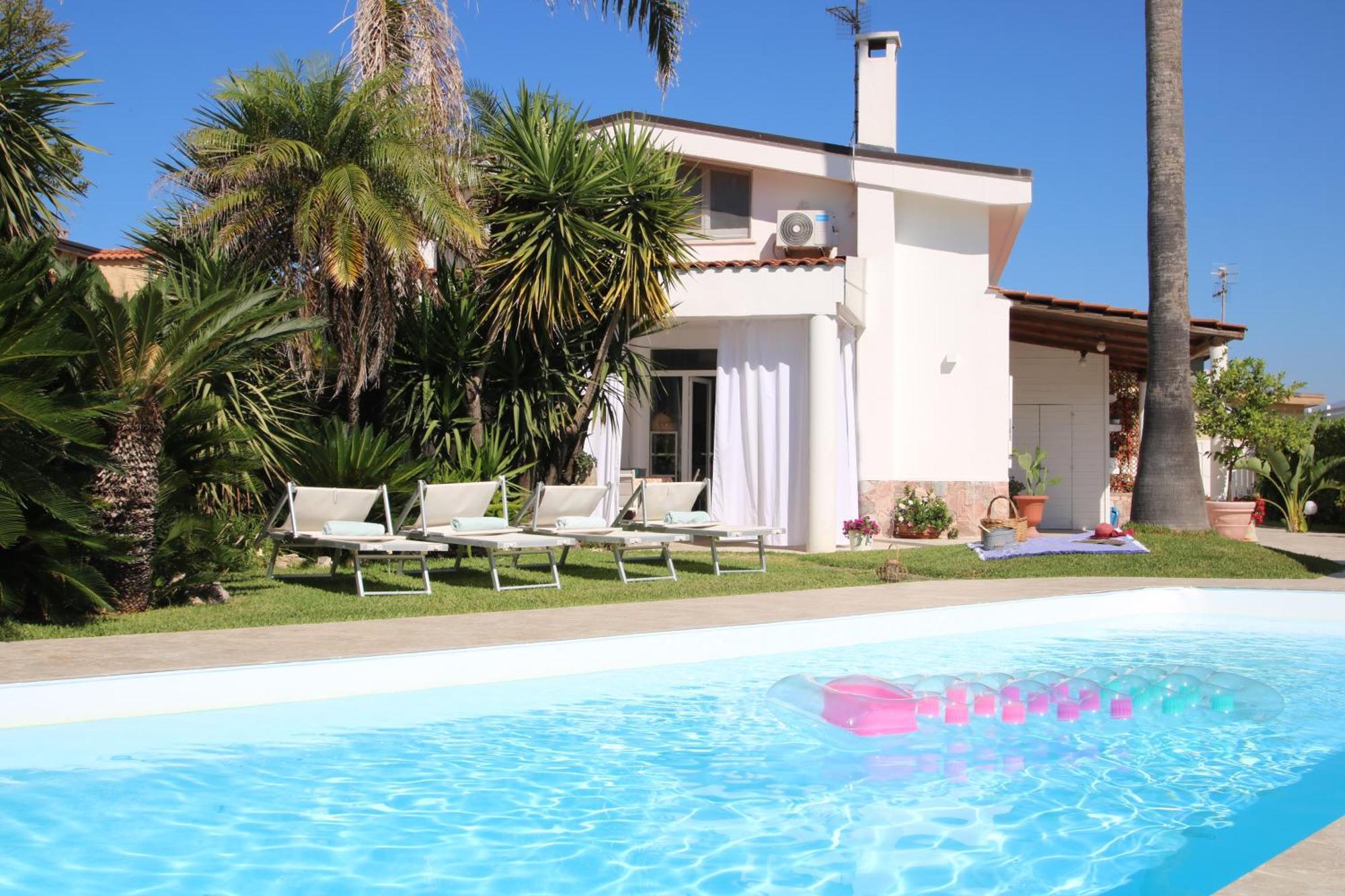 Edri Beach House - Villa Con Piscina Pontecagnano Dış mekan fotoğraf